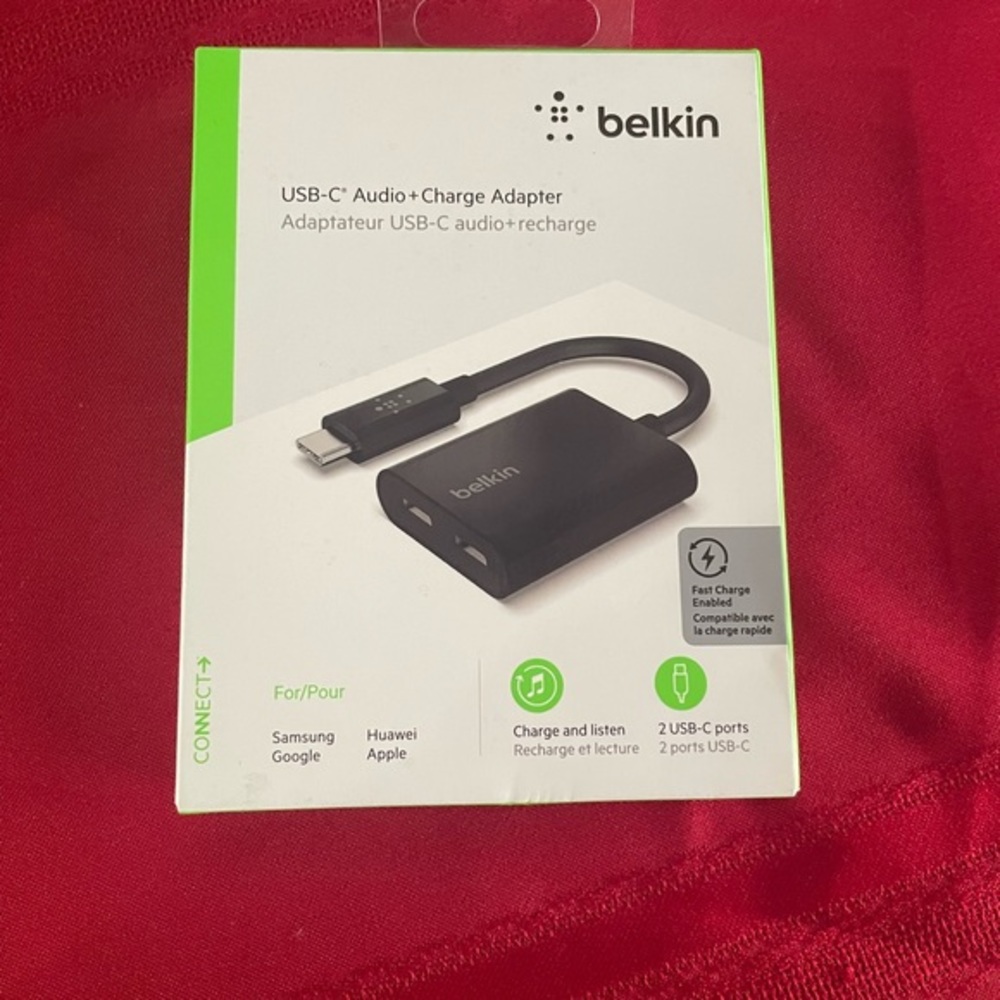 USB-C Audio + Charger Adapter